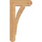 Ekena Millwork Thorton Craftsman Smooth Bracket, Western Red Cedar, 3 1/2"W x 14"D x 26"H BKT04X14X26THR04SWR - alternate 4